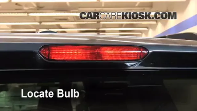 2006 Honda Pilot EX 3.5L V6 Luces Luz de freno central (reemplazar foco)